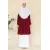 Qalam Blouse - Maroon